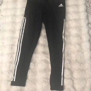 Adidas Kids Black Track Pants